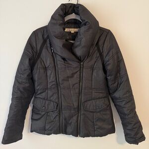 KENNETH COLE Black Puffer Jacket XS